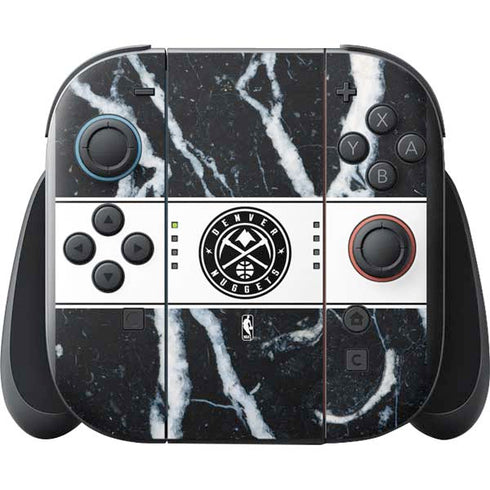 NBA Denver Nuggets Marble Nintendo Switch 2 (2025) with Joy-Con Skin