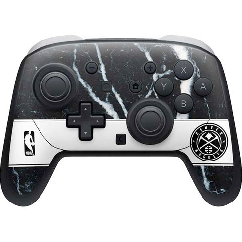 NBA Denver Nuggets Marble Nintendo Switch 2 (2025) Pro Controller Skin