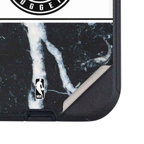 NBA Denver Nuggets Marble Otterbox Defender iPhone Skin