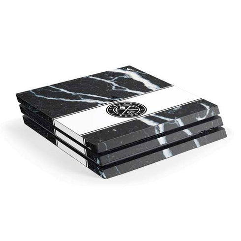 NBA Denver Nuggets Marble PS4 Pro Console Skin