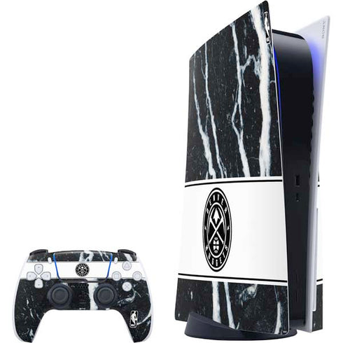 NBA Denver Nuggets Marble PlayStation PS5 Skins