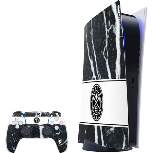 NBA Denver Nuggets Marble PlayStation PS5 Skins