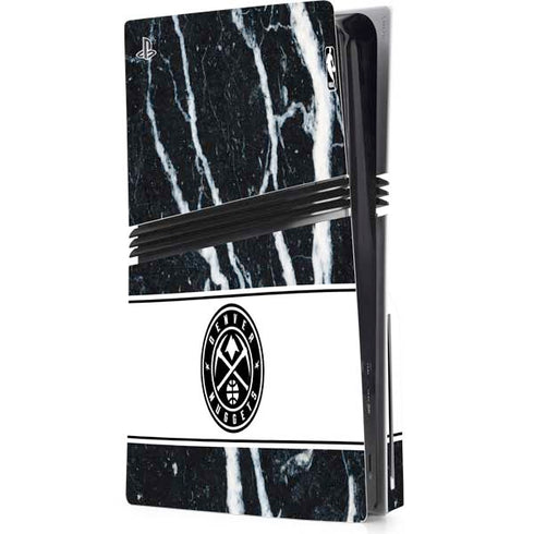 NBA Denver Nuggets Marble PlayStation PS5 Skins