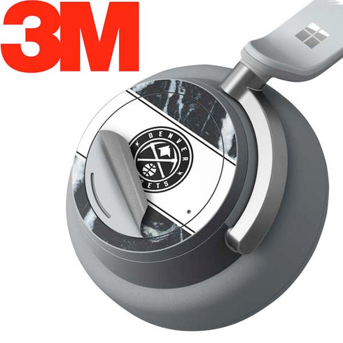 NBA Denver Nuggets Marble Surface Headphones Skin