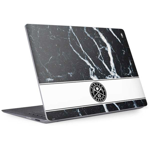 NBA Denver Nuggets Marble Surface Laptop 2 Skin
