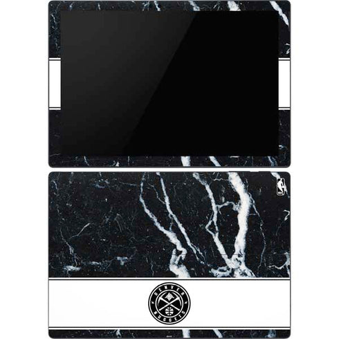 NBA Denver Nuggets Marble Surface Pro 6 Skin