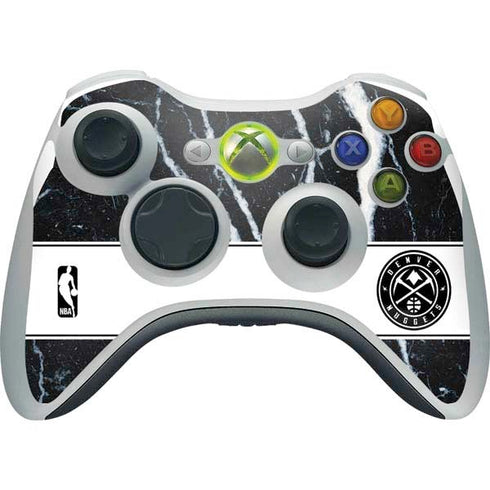 NBA Denver Nuggets Marble Xbox 360 Wireless Controller Skin
