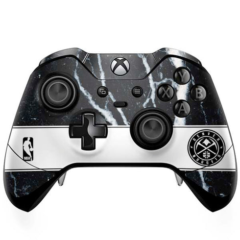 NBA Denver Nuggets Marble Xbox One Elite Controller Skin