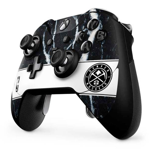 NBA Denver Nuggets Marble Xbox One Elite Controller Skin