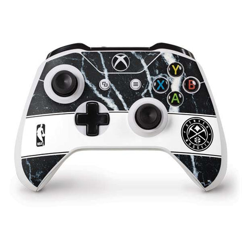 NBA Denver Nuggets Marble Xbox One S Controller Skin