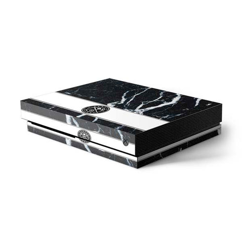 NBA Denver Nuggets Marble Xbox One X Console Skin