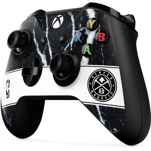 NBA Denver Nuggets Marble Xbox One X Controller Skin