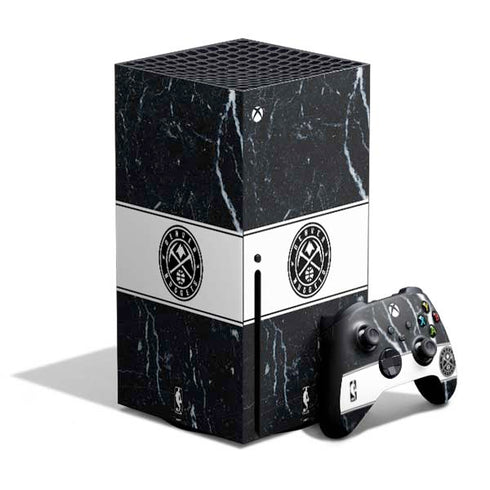 NBA Denver Nuggets Marble Xbox Series X Bundle Skin