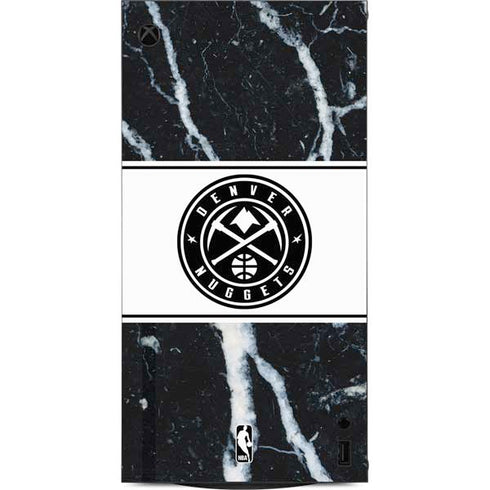 NBA Denver Nuggets Marble XBox Series X Digital Edition Console Skin
