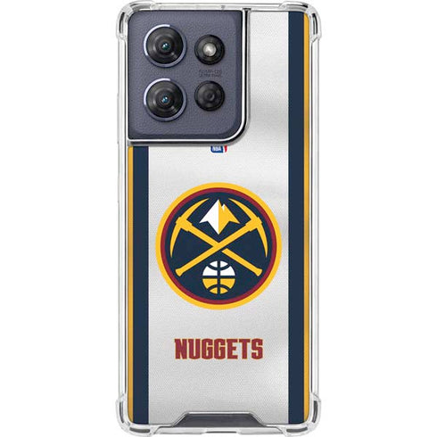 NBA Denver Nuggets Moto G 5G (2025) Clear Case