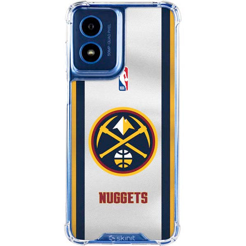 NBA Denver Nuggets Moto G 5G (2024) Clear Case