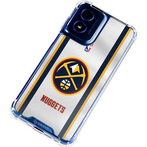 NBA Denver Nuggets Moto G 5G (2024) Clear Case