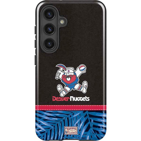 NBA Denver Nuggets Retro Palms Galaxy S25 Impact Case