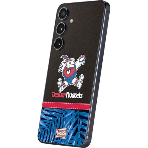 NBA Denver Nuggets Retro Palms Galaxy S25 Skin