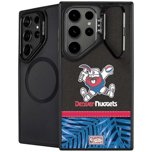 NBA Denver Nuggets Retro Palms Galaxy S25 Ultra Kickstand Case