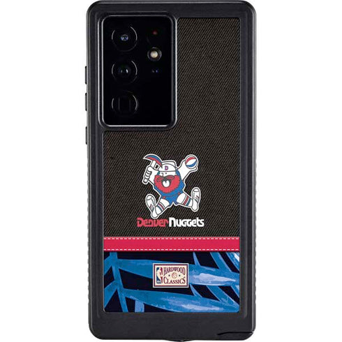 NBA Denver Nuggets Retro Palms Galaxy S24 Ultra Waterproof Case