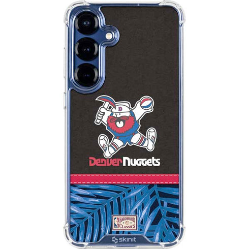 NBA Denver Nuggets Retro Palms Galaxy S25 Plus Clear Case