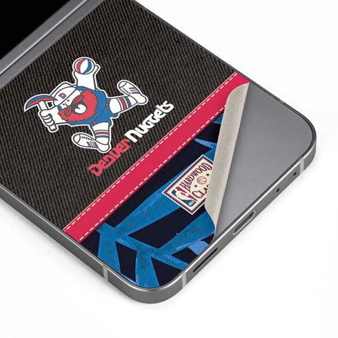 NBA Denver Nuggets Retro Palms Galaxy Z Flip6 Skin