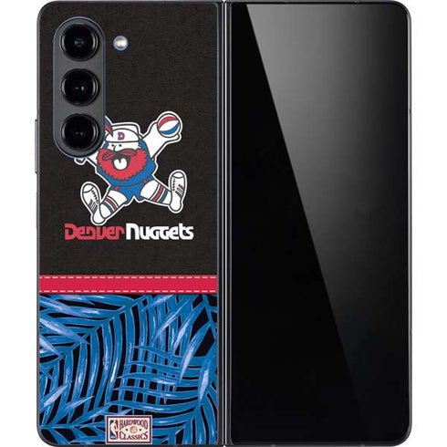 NBA Denver Nuggets Retro Palms Galaxy Z Fold5 5G Skin