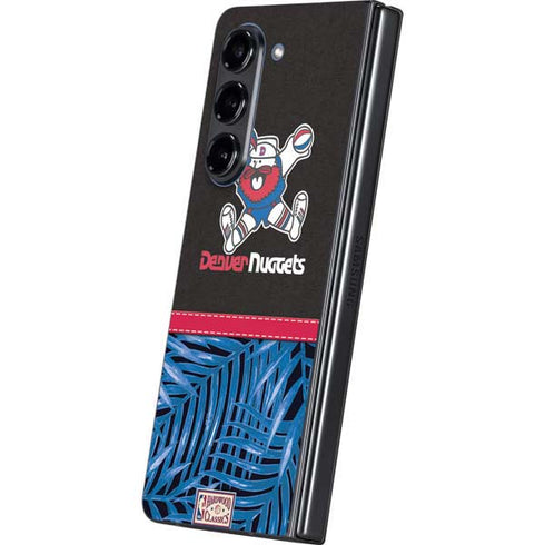 NBA Denver Nuggets Retro Palms Galaxy Z Fold5 5G Skin
