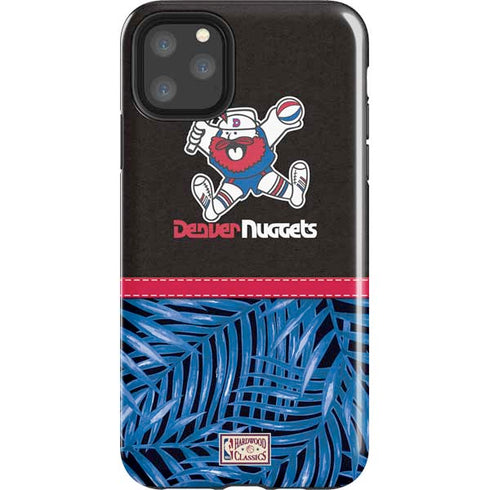 NBA Denver Nuggets Retro Palms iPhone Cases