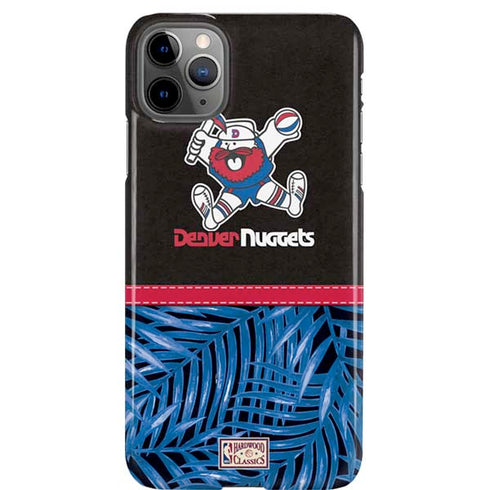 NBA Denver Nuggets Retro Palms iPhone Cases