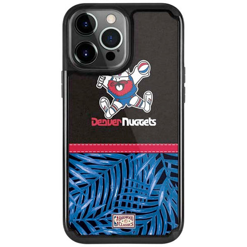 NBA Denver Nuggets Retro Palms iPhone Cases