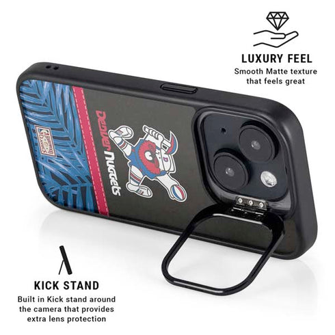 NBA Denver Nuggets Retro Palms iPhone 15 Kickstand Case