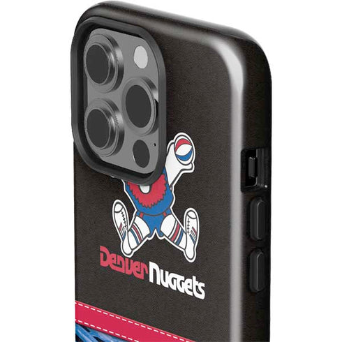 NBA Denver Nuggets Retro Palms iPhone 15 Pro Impact Case