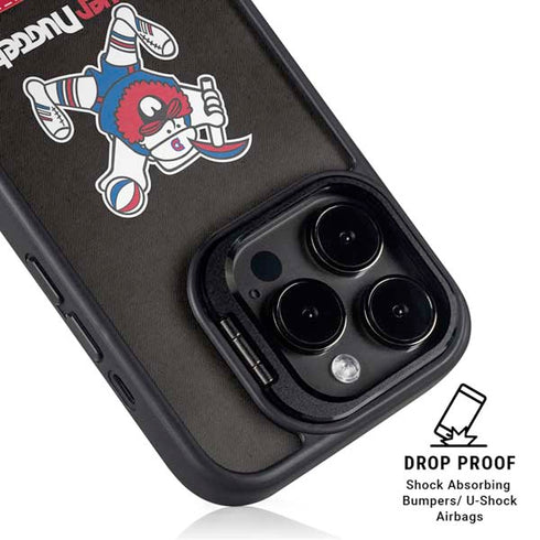 NBA Denver Nuggets Retro Palms iPhone 15 Pro Max Kickstand Case