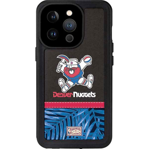 NBA Denver Nuggets Retro Palms iPhone 15 Pro Waterproof Case