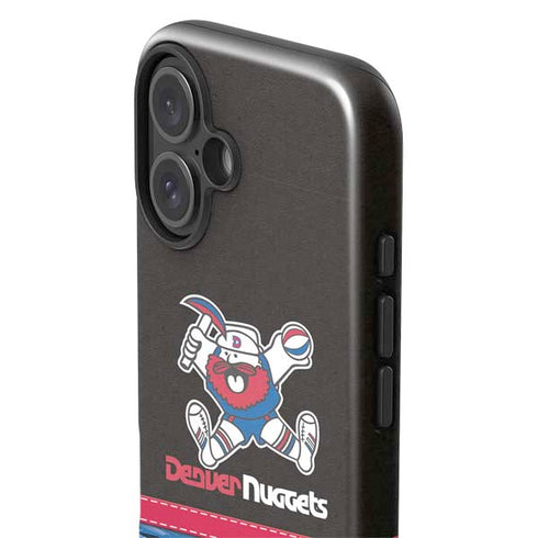 NBA Denver Nuggets Retro Palms iPhone 16 Impact Case
