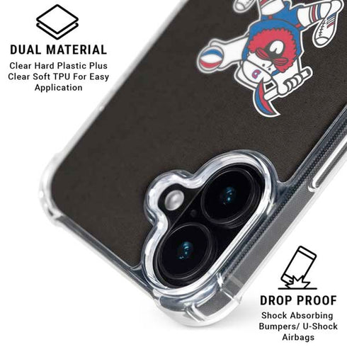 NBA Denver Nuggets Retro Palms iPhone 16 MagSafe Case