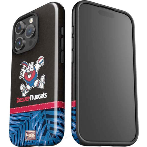 NBA Denver Nuggets Retro Palms iPhone 16 Pro Impact Case