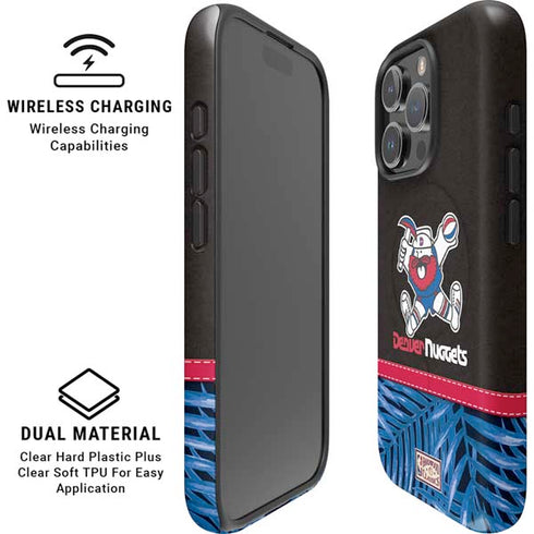 NBA Denver Nuggets Retro Palms iPhone 16 Pro Magsafe Impact Case