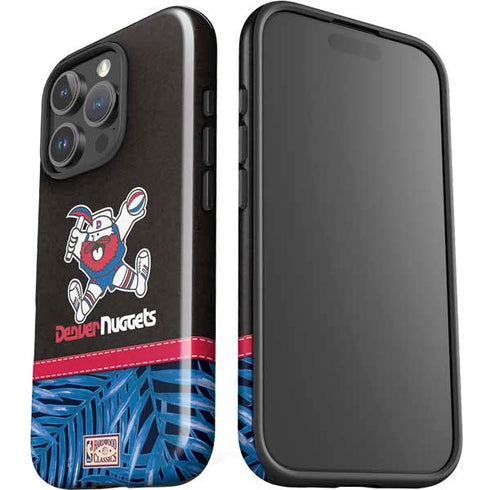 NBA Denver Nuggets Retro Palms iPhone 16 Pro Max Impact Case
