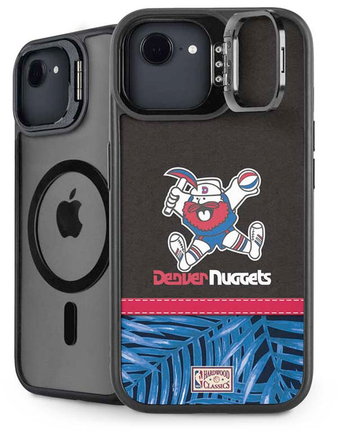 NBA Denver Nuggets Retro Palms iPhone 16e Kickstand Case