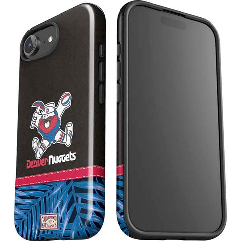 NBA Denver Nuggets Retro Palms iPhone 16e Impact Case