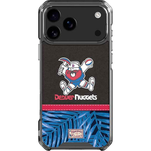 NBA Denver Nuggets Retro Palms iPhone 18 Pro Max Clear Case
