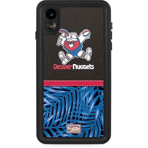 NBA Denver Nuggets Retro Palms iPhone Cases