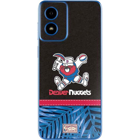 NBA Denver Nuggets Retro Palms Moto G Play 4G (2024) Skin