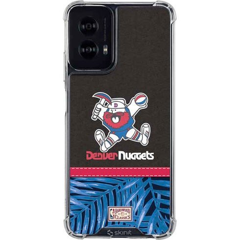 NBA Denver Nuggets Retro Palms Moto G Power 5G (2024) Clear Case
