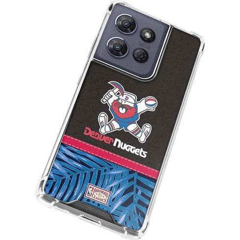 NBA Denver Nuggets Retro Palms Moto G Power 5G (2025) Clear Case