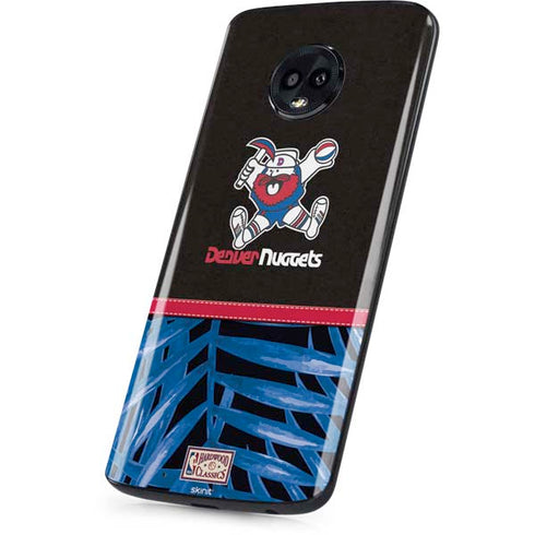 NBA Denver Nuggets Retro Palms Moto G6 Skin