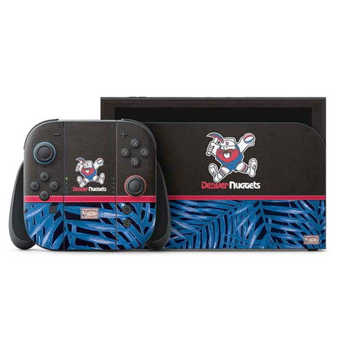 NBA Denver Nuggets Retro Palms Nintendo Switch 2 (2025) with Joy-Con Skin